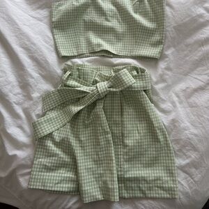 Wilfred Gingham Shorts